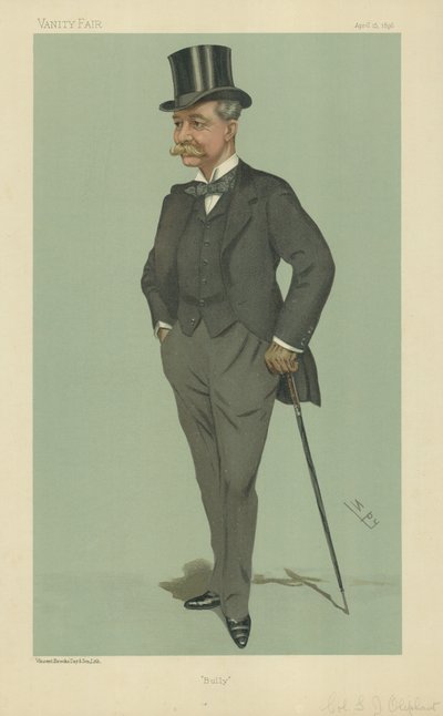 Colonel Laurence James Oliphant by Leslie Matthew Ward